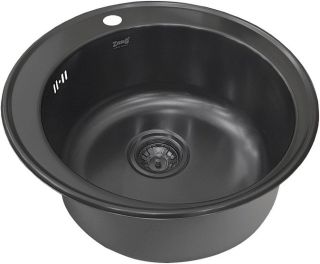 Мойка кухонная Zorg Inox PVD SZR-510/205 GRAFIT